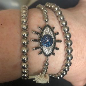 Arm Candy / Eye Candy LA Arya Bracelet Set NWT